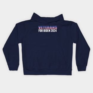 Veterans for Biden 2024 Kids Hoodie